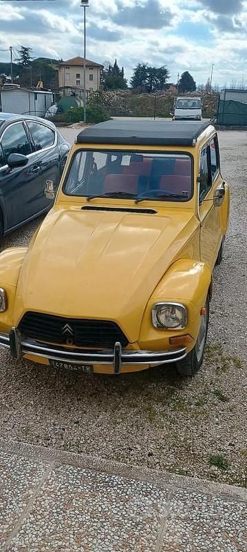 Usata Citroën Dyane 1970 Giallo Berlina