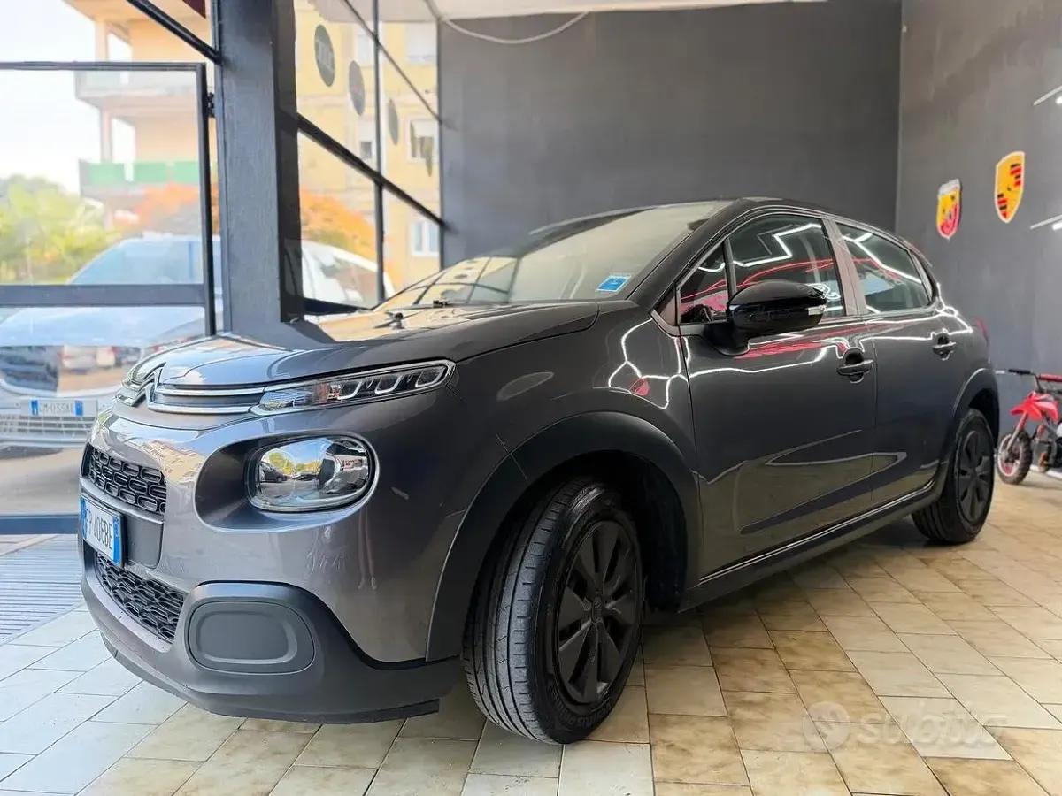 Usata Citroën C3 PureTech 82 CV (60 kW) 2018 Grigio Utilitaria