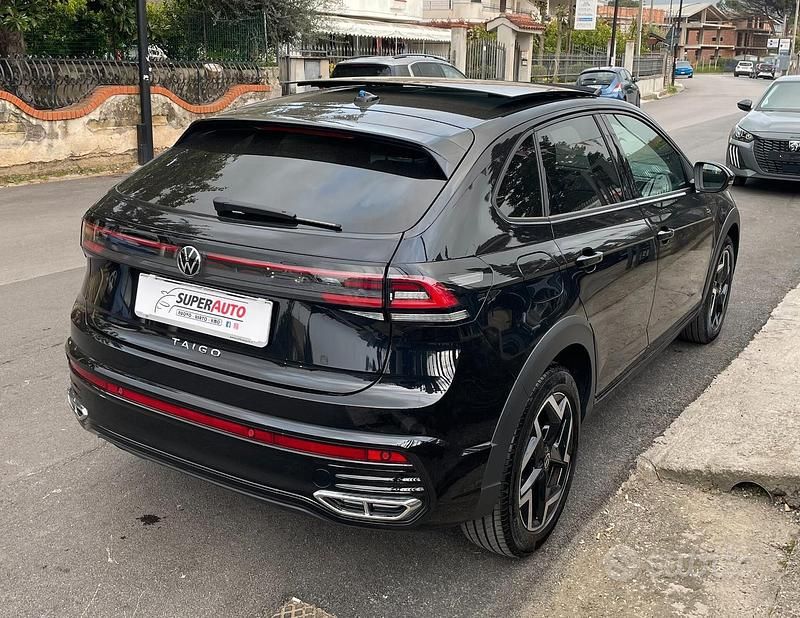 Usata VW Taigo R-line 115 CV (84 kW) 2025 Nero SUV