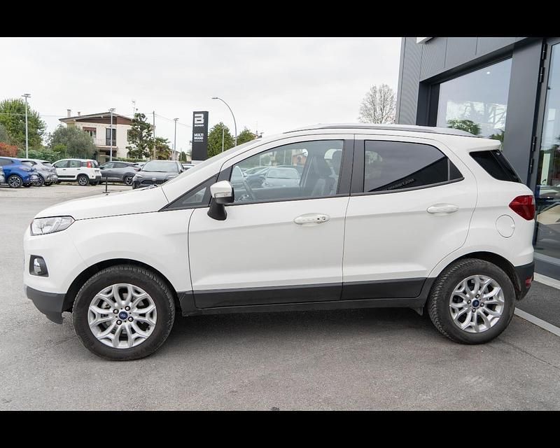 Usata Ford Ecosport Titanium 96 CV (70 kW) 2017 Bianco SUV