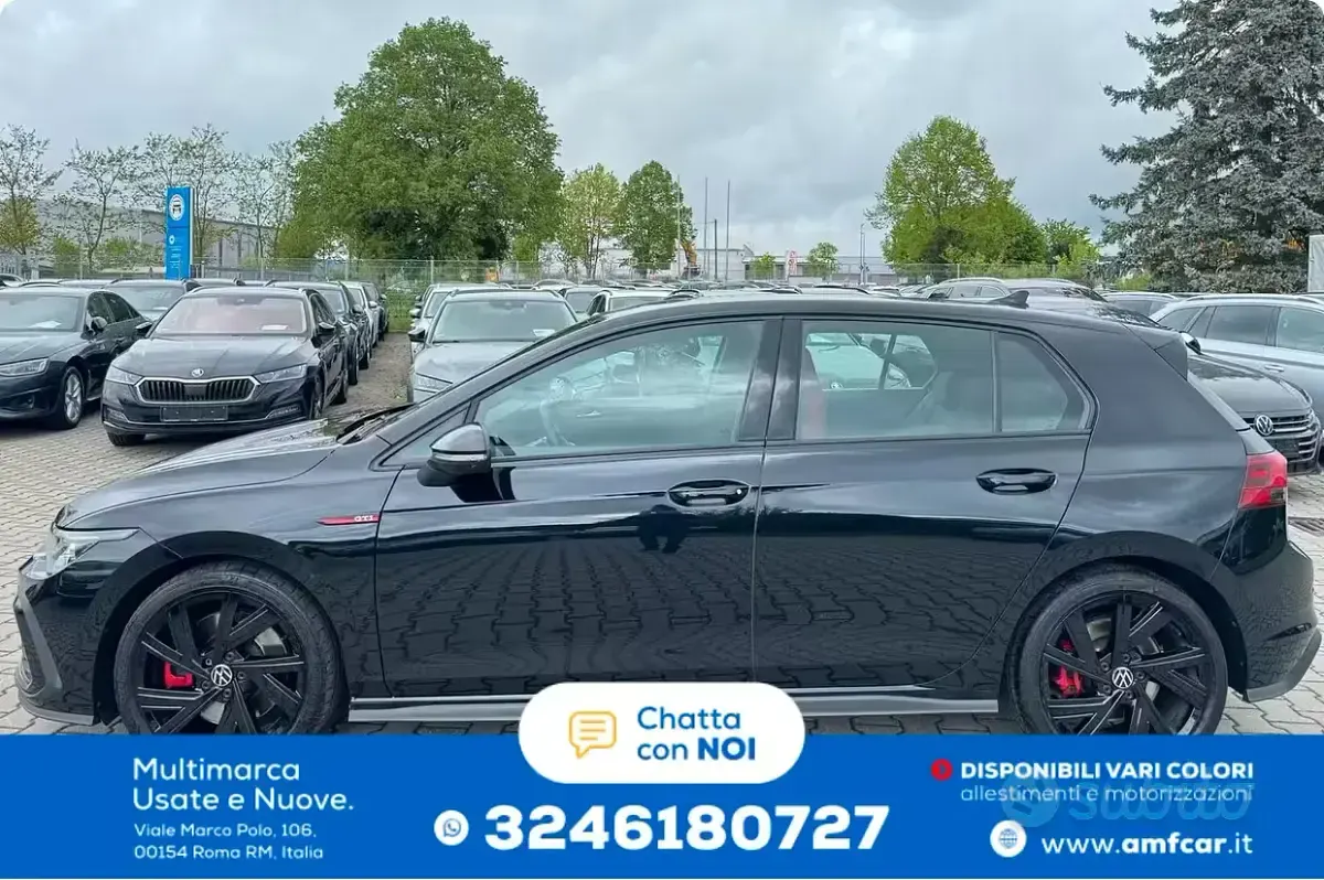 Usata VW Golf VIII R 245 CV (180 kW) 2023 Nero Berlina