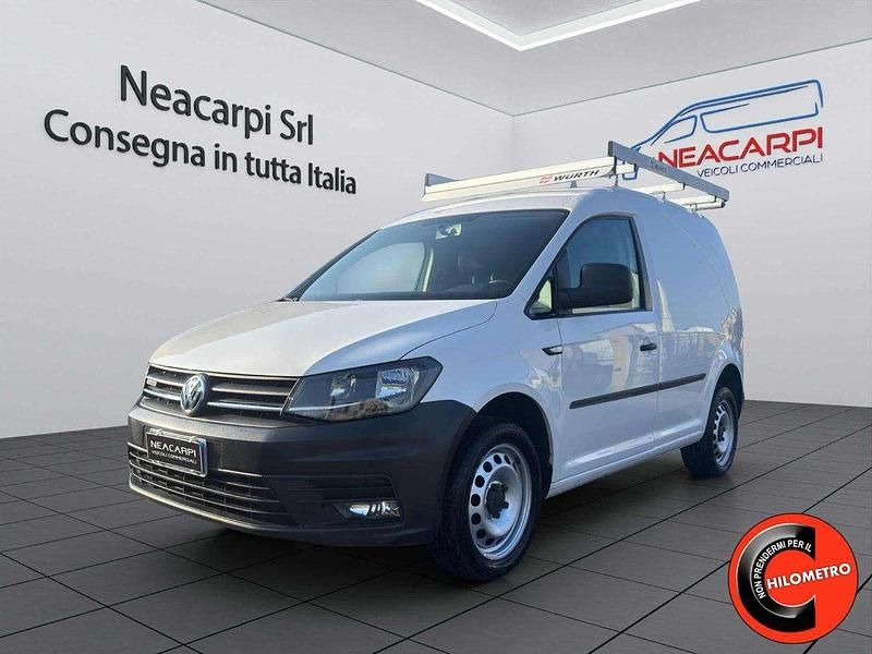 Bianco pastello Usata 2017 VW Caddy Monovolume | 10.500 € (Buon prezzo) - Immagine 1/4