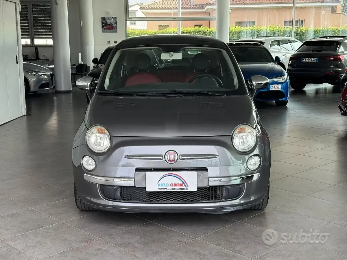 Usata Fiat 500 Sport 69 CV (50 kW) 2010 Grigio Utilitaria
