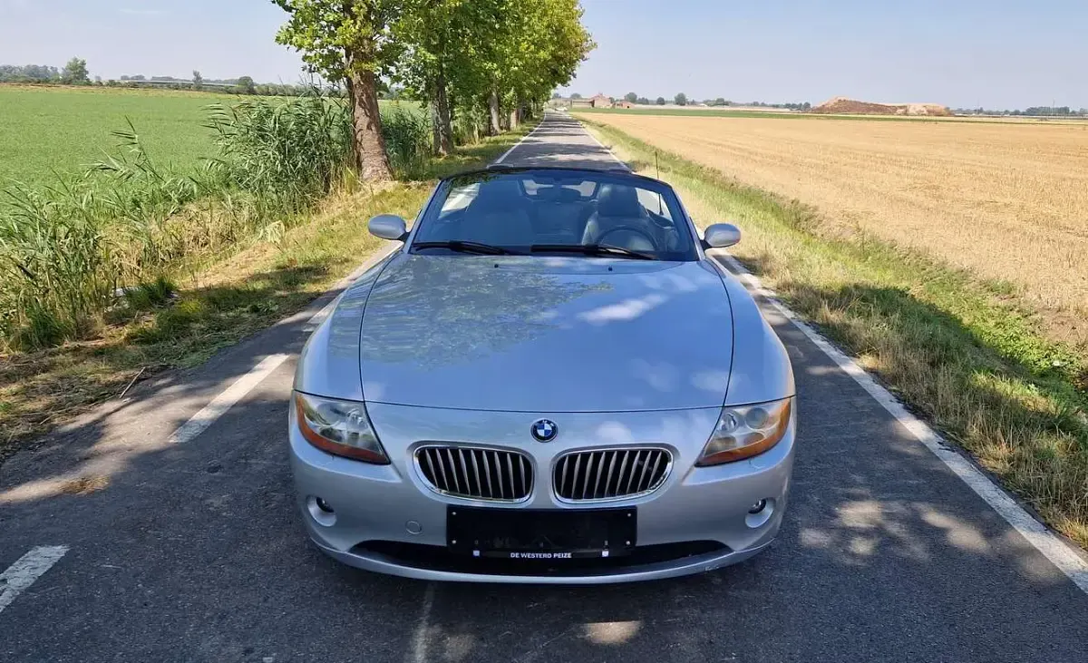 Usata BMW Z4 Sport Line 192 CV (141 kW) 2004 Argento Cabrio