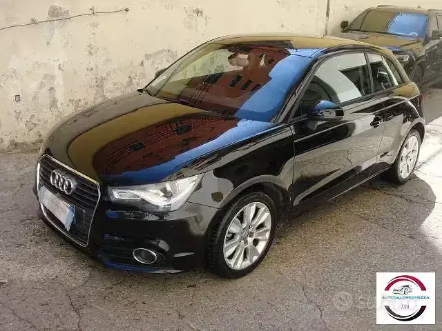 Usata Audi A1 Ambition 105 CV (77 kW) 2012 Nero Utilitaria