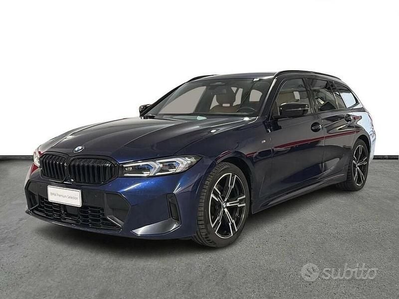 Usata BMW 320e M Sport 2023 Blu Station wagon