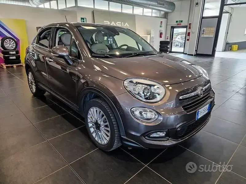 Usata Fiat 500X Lounge 120 CV (88 kW) 2017 Marrone SUV