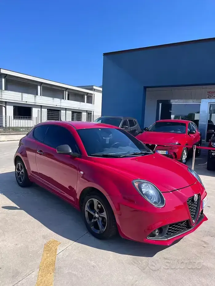 Usata Alfa Romeo MiTo 77 CV (56 kW) 2017 Rosso Utilitaria