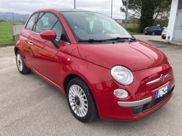Usata Fiat 500 Lounge 69 CV (50 kW) 2011 Rosso Utilitaria