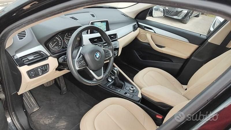 Usata BMW X1 Advantage 150 CV (110 kW) 2018 Nero SUV