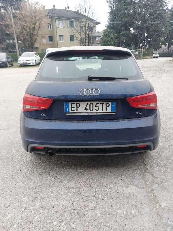 Usata Audi A1 Sportback Admired 90 CV (66 kW) 2013 Blu/azzurro Utilitaria