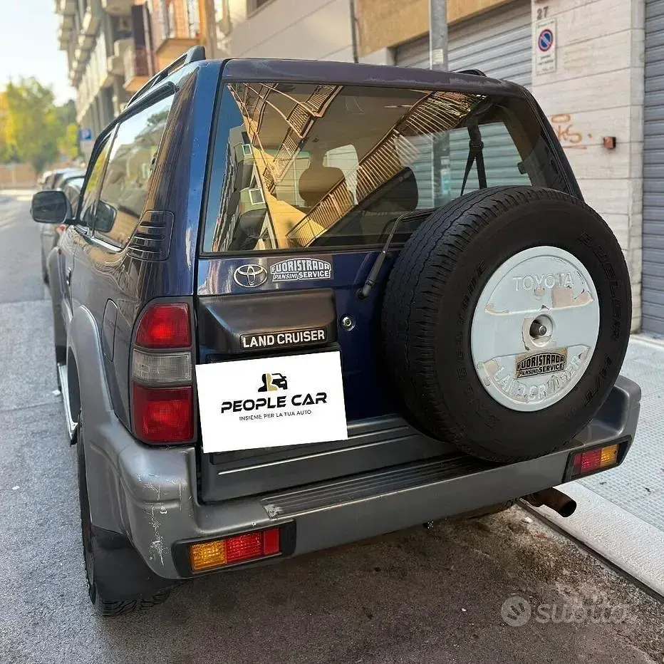Usata Toyota Land Cruiser 125 CV (91 kW) 1996 Blu SUV