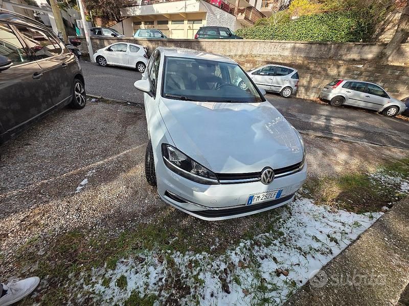 Usata VW Golf VII 2017 Bianco Berlina