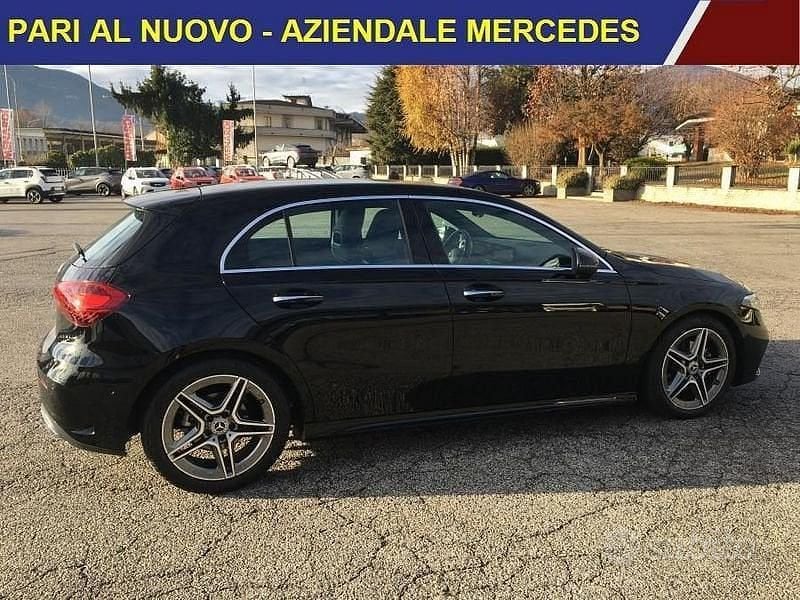 Usata Mercedes A180 Advanced Plus 116 CV (85 kW) 2024 Nero Berlina