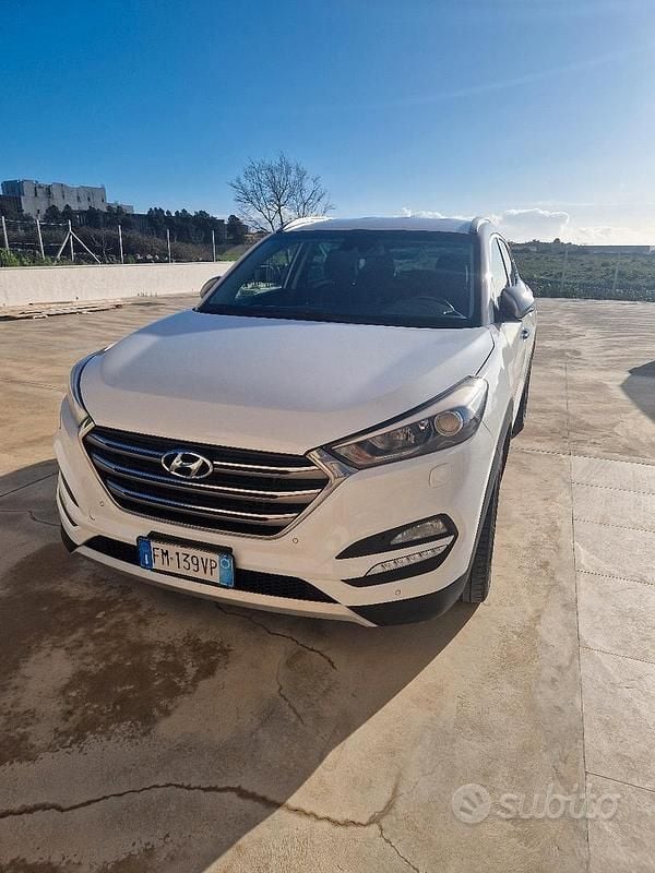 Usata Hyundai Tucson 141 CV (103 kW) 2017 Bianco SUV