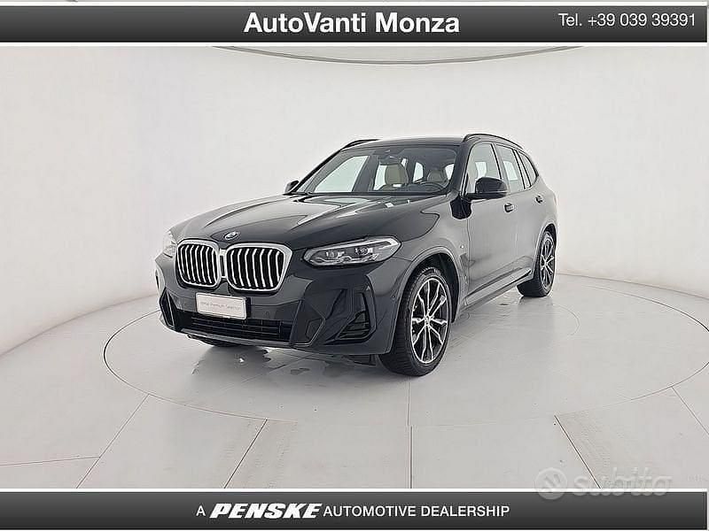 Usata BMW X3 M Sport 249 CV (183 kW) 2022 Nero SUV