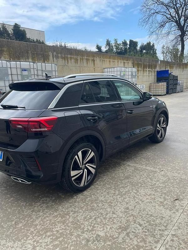 Usata VW T-Roc R 150 CV (110 kW) 2022 Nero SUV