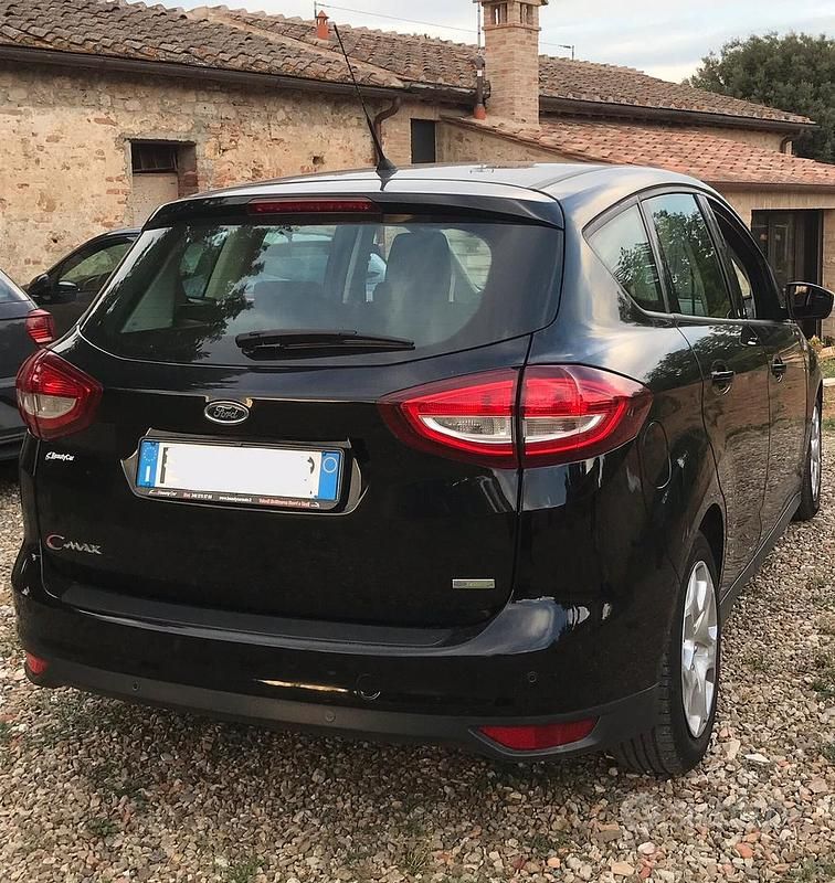 Usata Ford C-MAX 125 CV (91 kW) 2017 Nero Monovolume