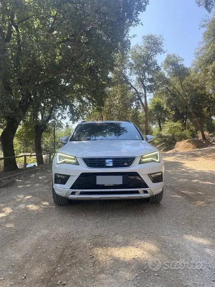 Usata Seat Ateca FR 150 CV (110 kW) 2019 Bianco SUV