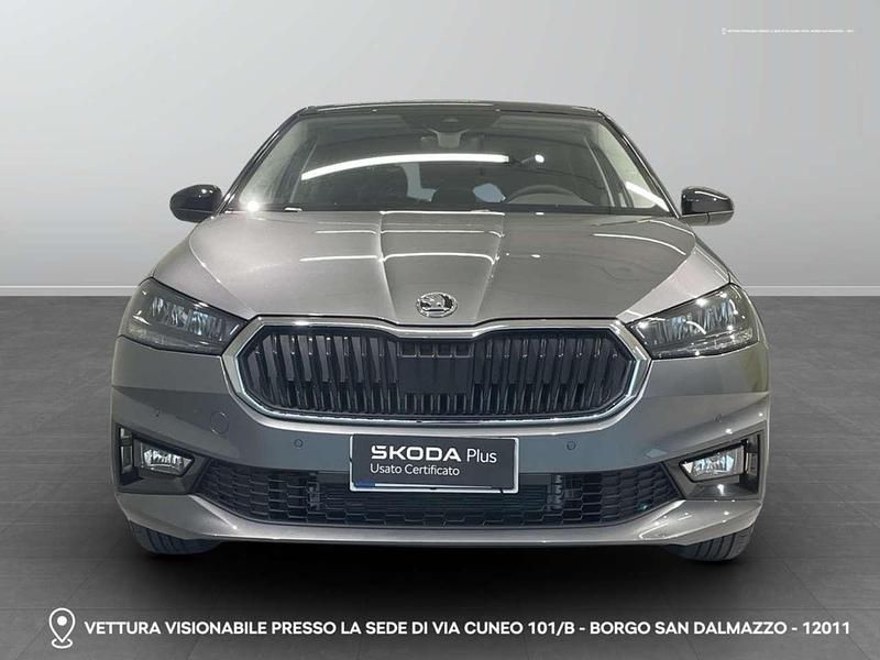 Usata Skoda Fabia Style 95 CV (69 kW) 2024 Grigio graphite metallizzato n Utilitaria