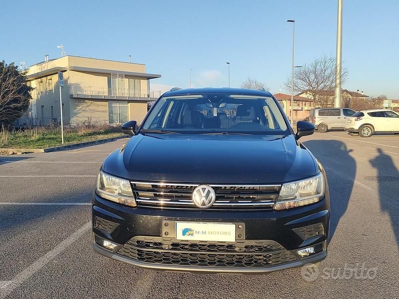 Usata VW Tiguan Allspace Advance 150 CV (110 kW) 2018 Nero SUV