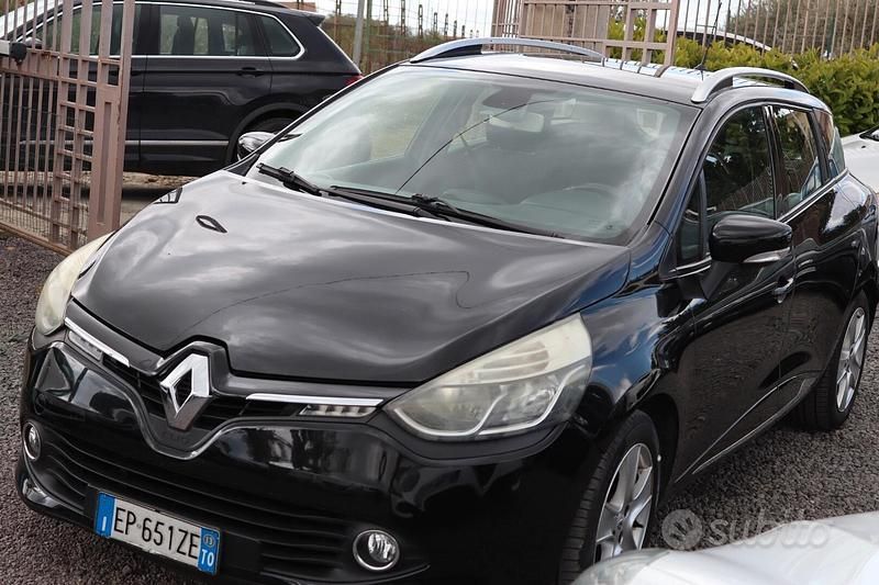 Usata Renault Clio GrandTour 90 CV (66 kW) 2013 Nero Station wagon