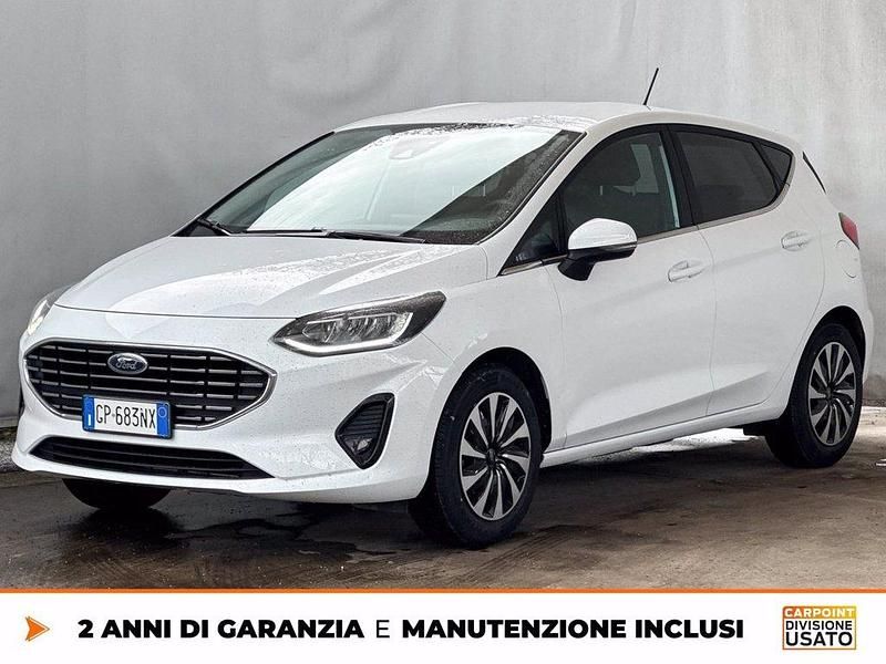 Usata Ford Fiesta Titanium 75 CV (55 kW) 2023 Bianco Utilitaria