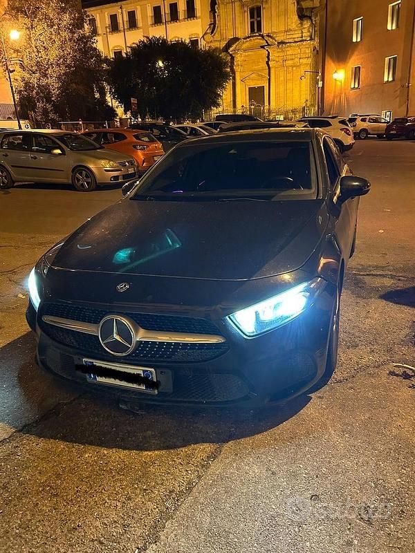 Usata Mercedes A180 2019 Nero Berlina