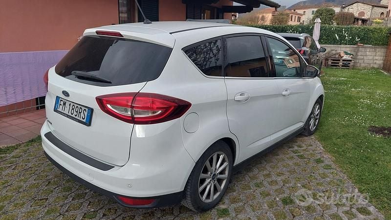 Usata Ford C-MAX Titanium S 95 CV (69 kW) 2017 Bianco Monovolume