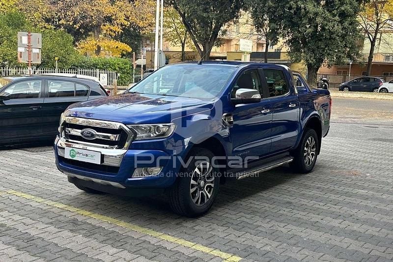 Usata Ford Ranger Limited 200 CV (147 kW) 2018 Blu Pick-up