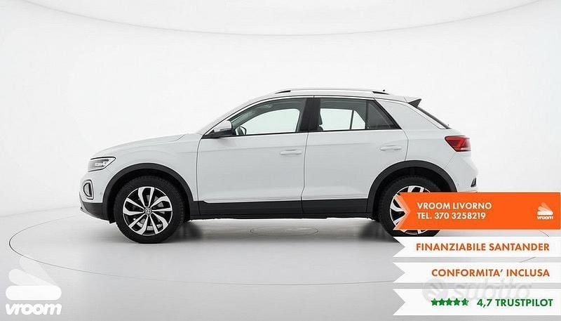 Brugt VW T-Roc Style 110 HK (80 kW) 2023 Hvid SUV