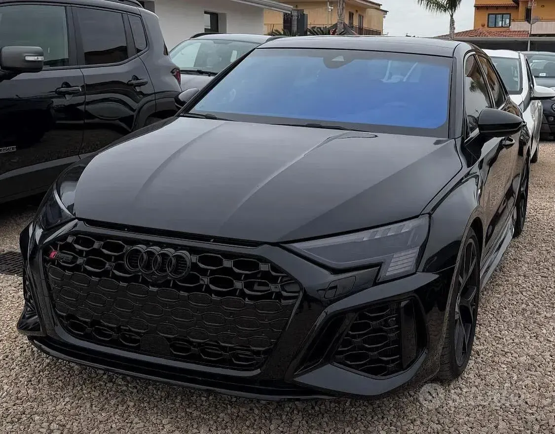 Usata Audi RS3 400 CV (294 kW) 2023 Nero Berlina
