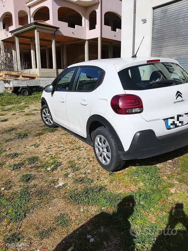 Usata Citroën C3 102 CV (75 kW) 2021 Bianco Utilitaria