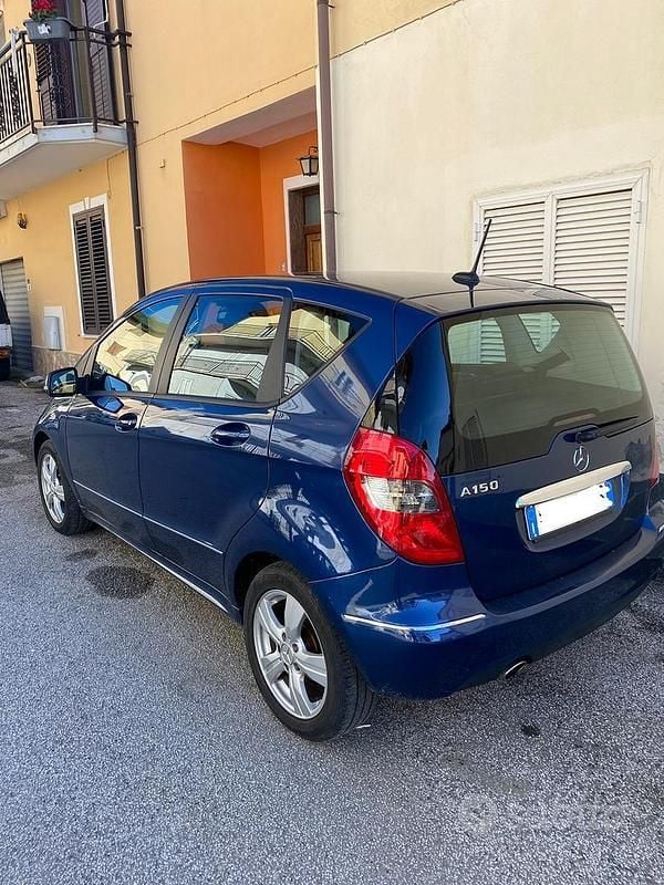 Usata Mercedes A150 Avantgarde 95 CV (69 kW) 2008 Blu Berlina