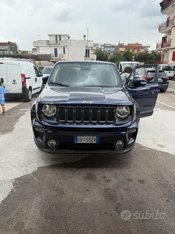 Usata Jeep Renegade Limited 130 CV (95 kW) 2021 Blu SUV