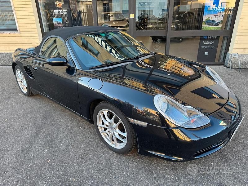 Nero Usata 2003 Porsche Boxster Cabrio | 23.900 € (Super prezzo) - Immagine 1/4