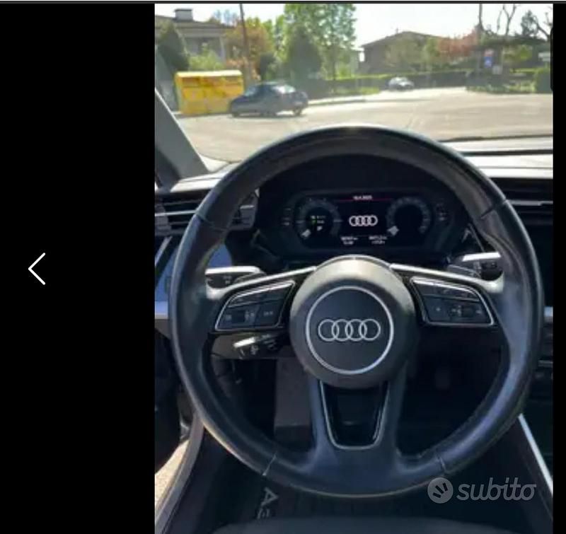 Usata Audi A3 150 CV (110 kW) 2022 Grigio Berlina