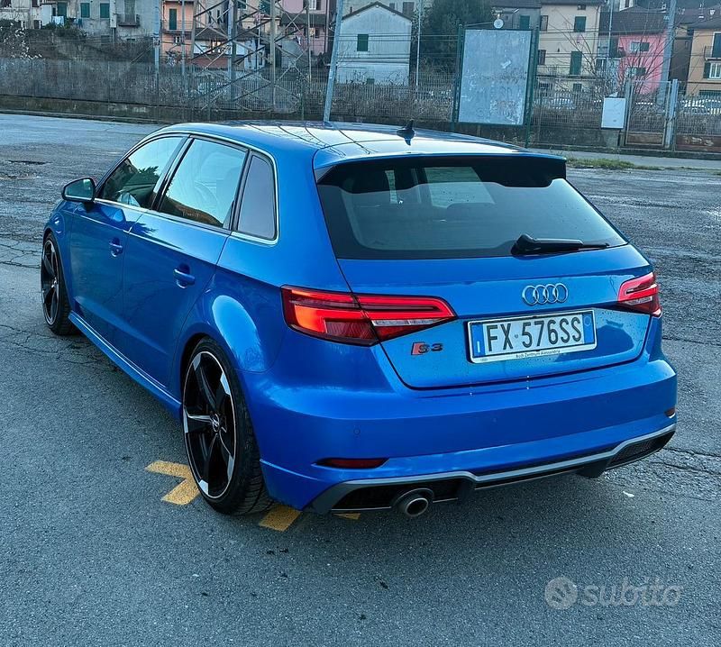 Usata Audi A3 S-Line 116 CV (85 kW) 2020 Blu Berlina