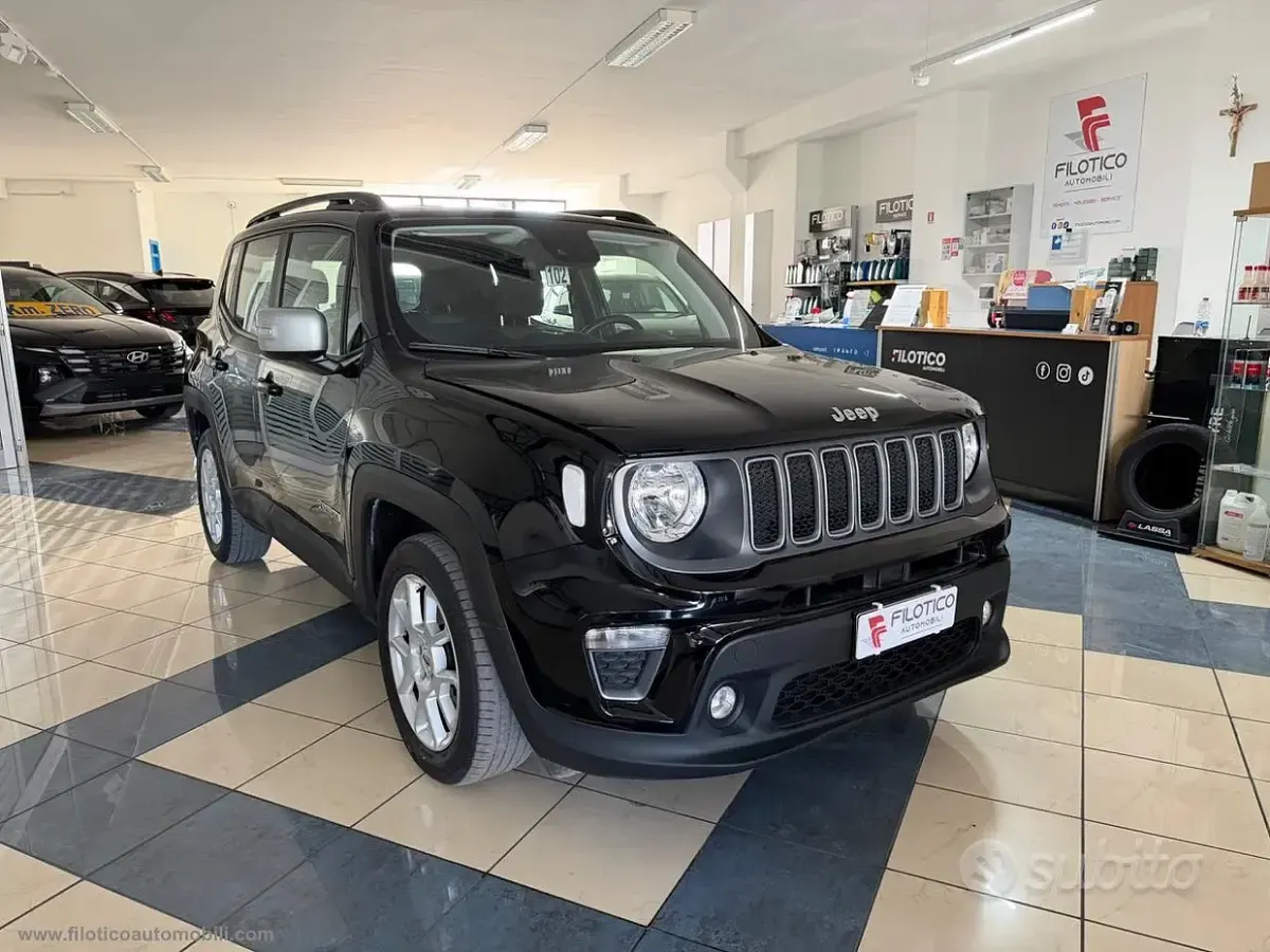 Usata Jeep Renegade Limited 131 CV (96 kW) 2022 Nero SUV