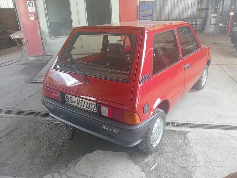Usata Innocenti 500 1987 Rosso