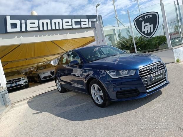 Usata Audi A1 Sport 90 CV (66 kW) 2018 Blu metallizzato Utilitaria
