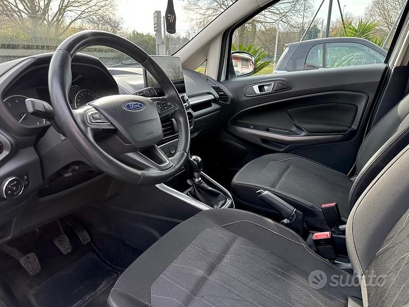 Usata Ford Ecosport Titanium 125 CV (91 kW) 2019 Bianco SUV