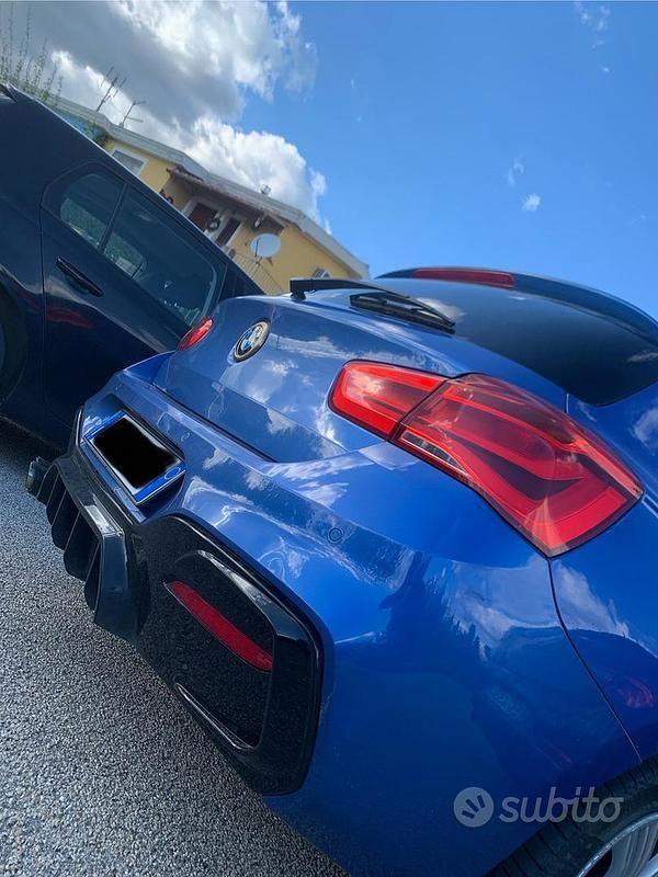 Usata BMW 116 M Sport 116 CV (85 kW) 2015 Blu Utilitaria