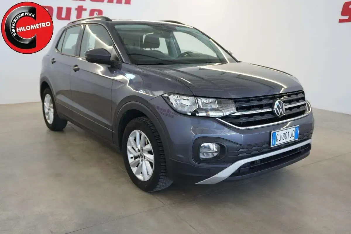 Usata VW T-Cross Style 110 CV (80 kW) 2022 Grigio SUV
