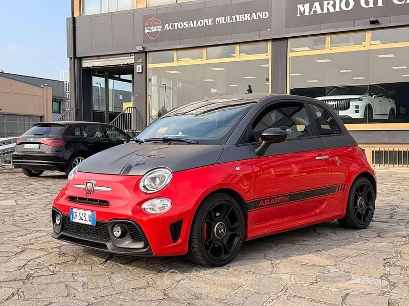 Usata Abarth 595 Pista 160 CV (117 kW) 2019 Rosso Utilitaria