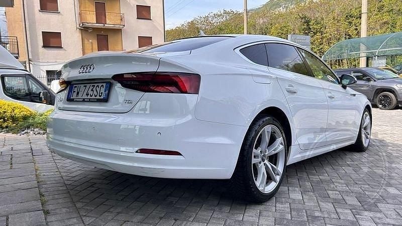 Usata Audi A5 Business 150 CV (110 kW) 2017 Bianco Coupé