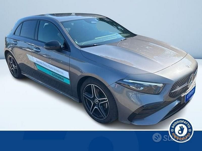 Usata Mercedes A180 Advanced Plus 116 CV (85 kW) 2024 Grigio metallizzato Berlina