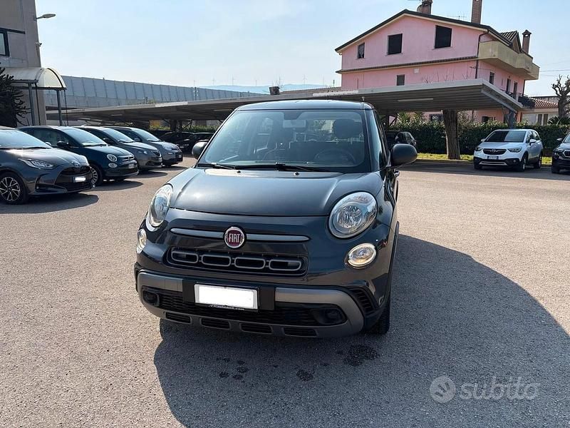 Usata Fiat 500L Cross 95 CV (69 kW) 2019 Grigio Monovolume