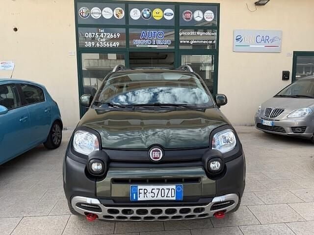 Verde Usata 2018 Fiat Panda Cross Cross Due volumi | 10.590 € (Ottimo prezzo) - Immagine 1/4