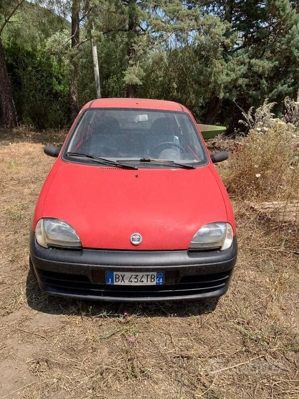 Usata Fiat Seicento 2001 Rosso Utilitaria